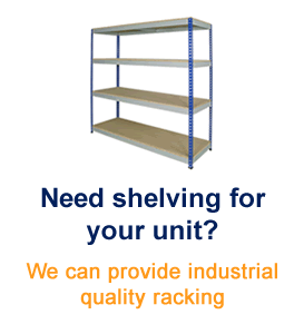 Need shelving for your unit?